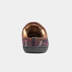 Jo & Joe Wharfedale Mens Brown Tartan Mule