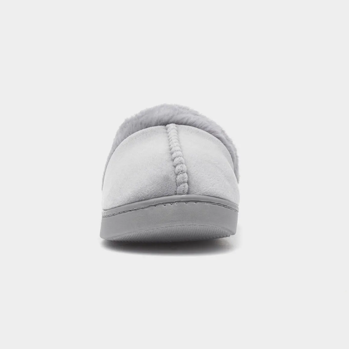 Jo & Joe Zoe Womens Grey Mule Slipper