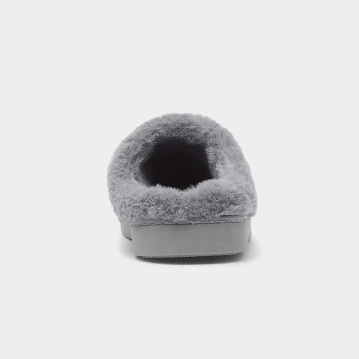 Jo & Joe Zoe Womens Grey Mule Slipper