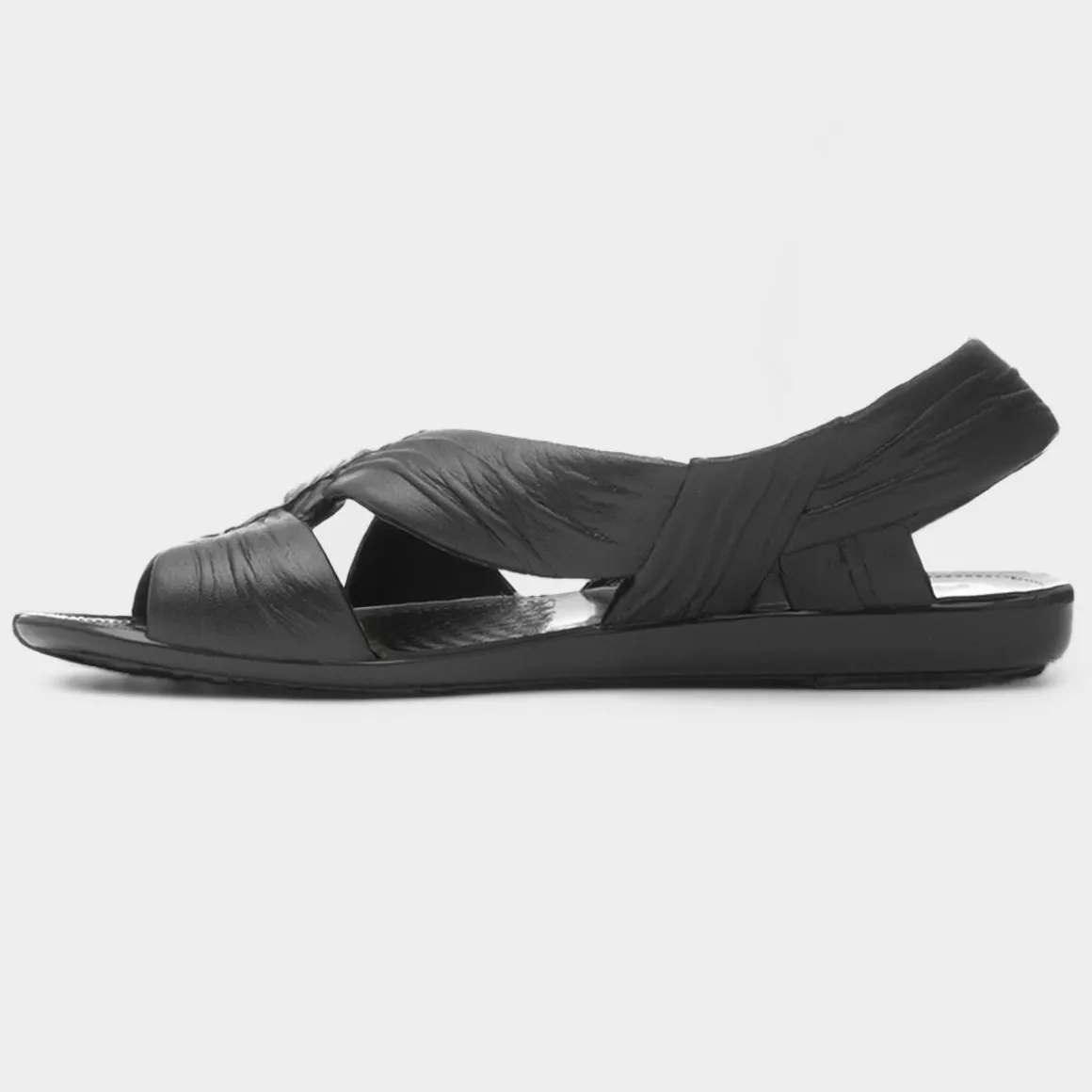 JuJu Fergie Womens Black Jelly Sandal
