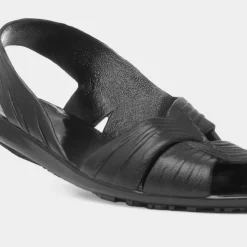 JuJu Fergie Womens Black Jelly Sandal
