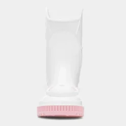 JuJu Kids White Mouse Welly