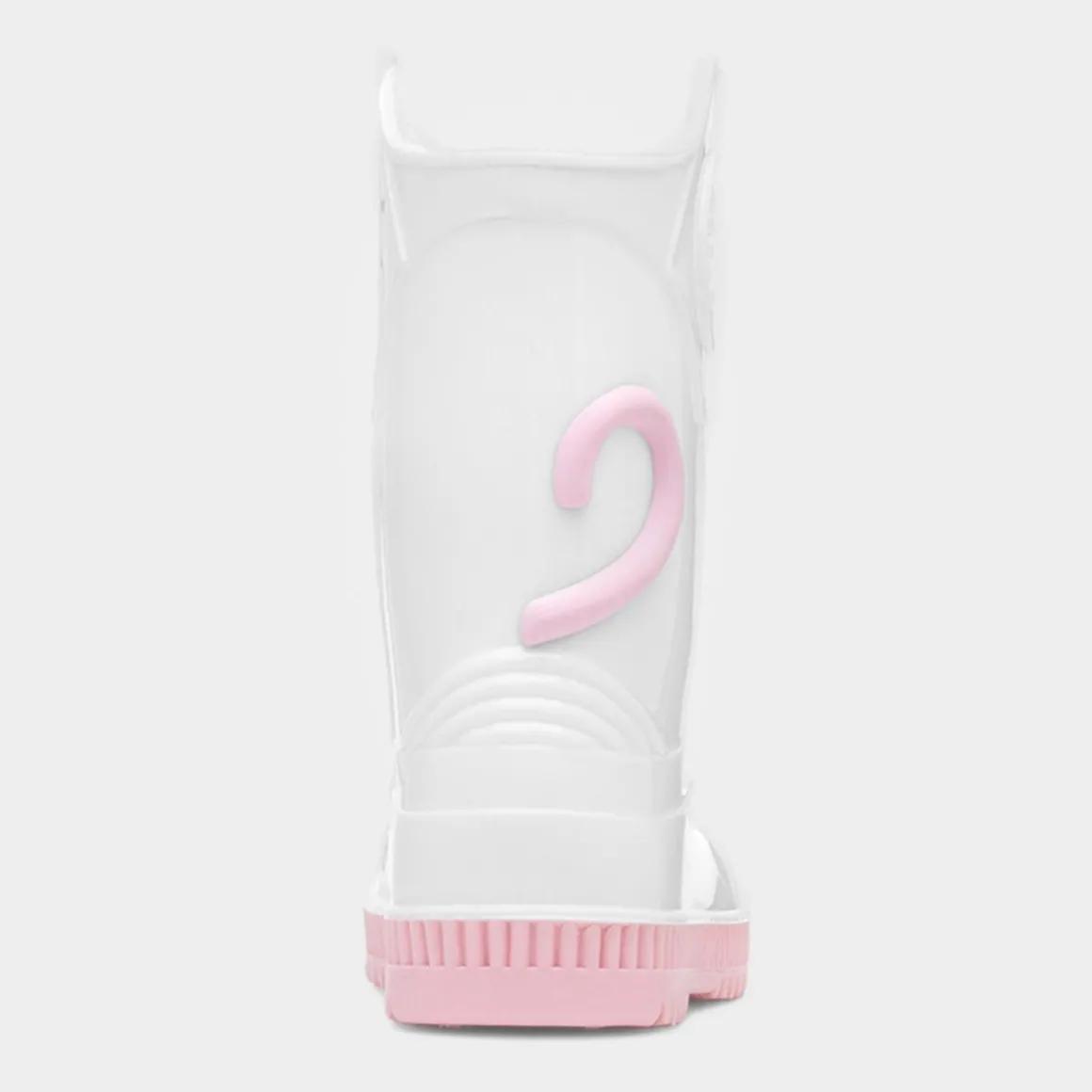 JuJu Kids White Mouse Welly