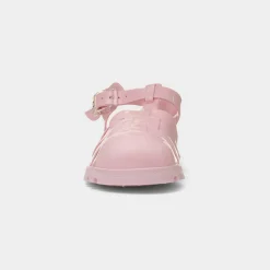 JuJu Maxi Womens Pastel Pink Jelly Sandal