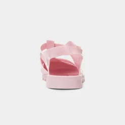 JuJu Maxi Womens Pastel Pink Jelly Sandal