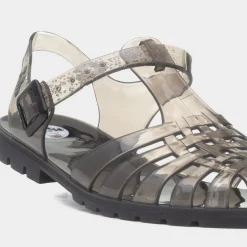 JuJu Reilly Womens Smoke Jelly Sandal