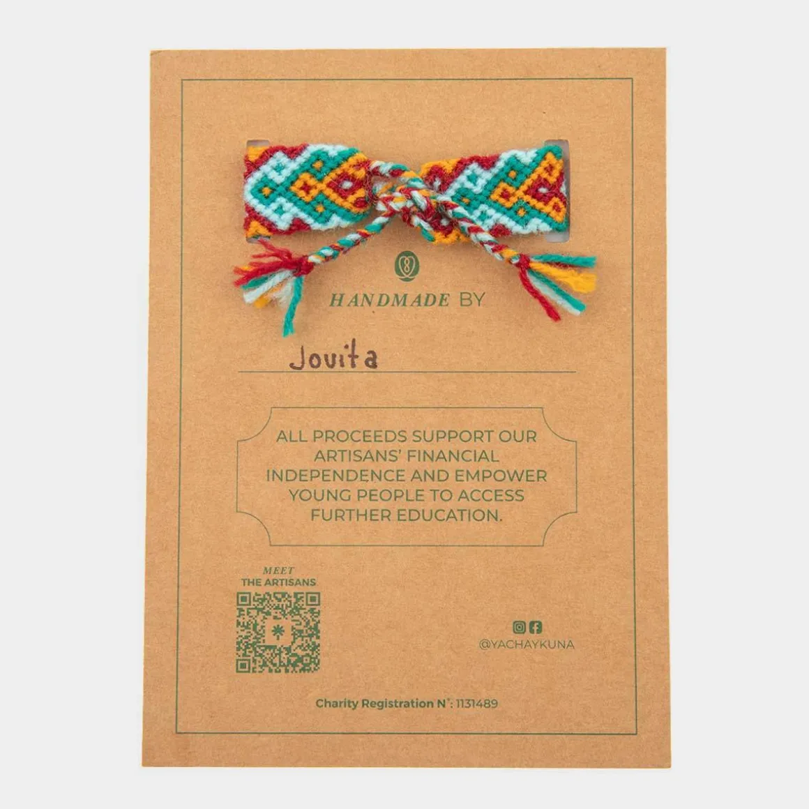 Junin Multi-Coloured Friendship Bracelet