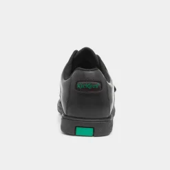 Kickers Fragma Boys Leather Shoe in Black