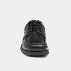 Kickers Fragma Sr Boys Lace Up Leather Shoe