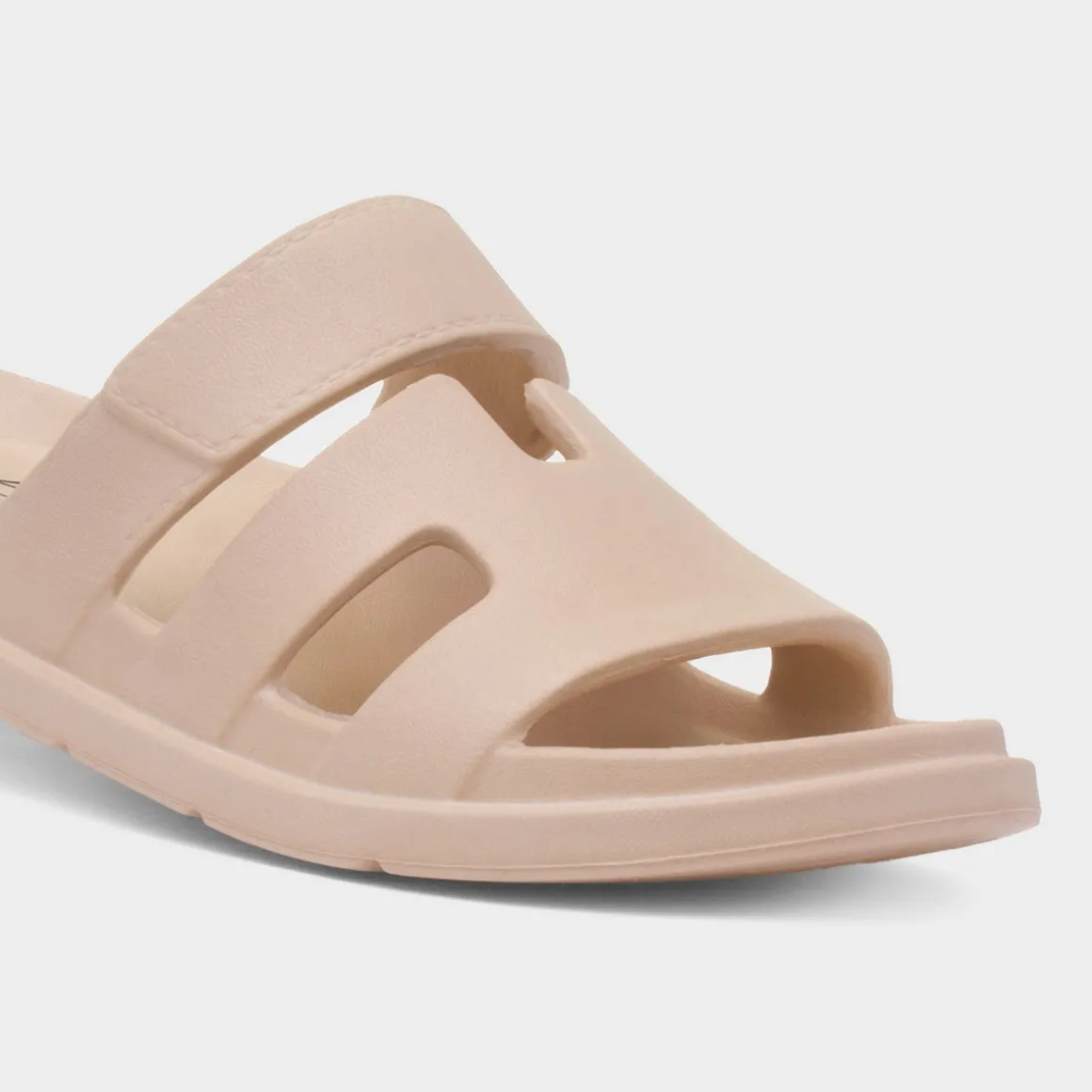 Krush Briella Womens Beige EVA Mule Sandal