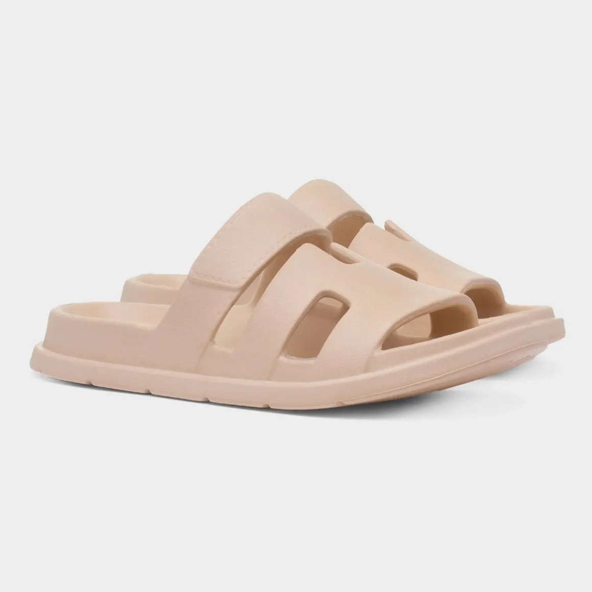 Krush Briella Womens Beige EVA Mule Sandal