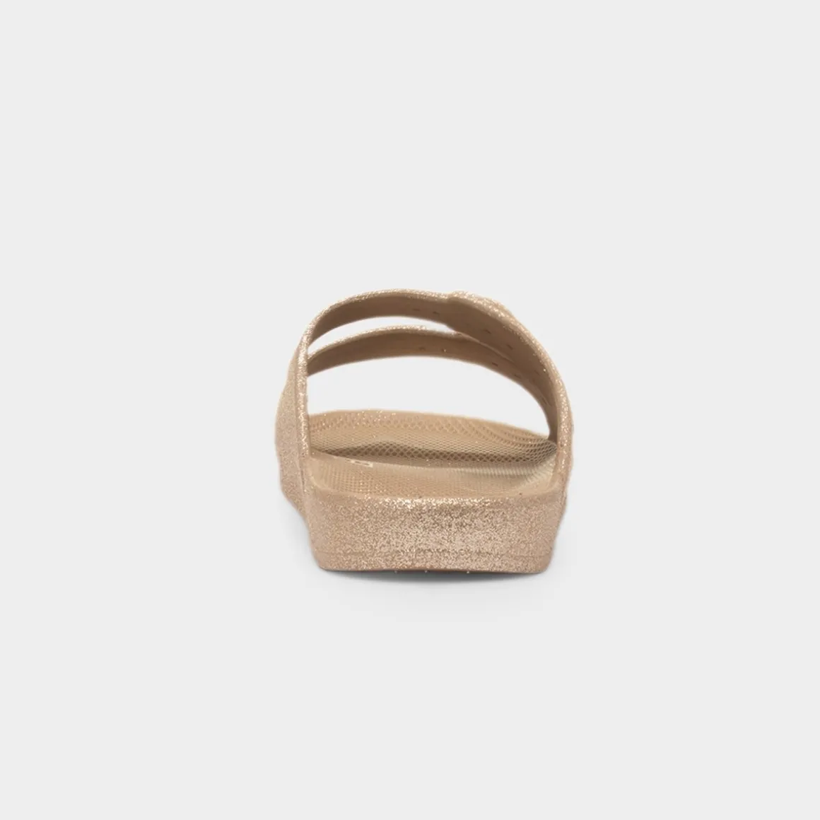 Krush Brooke Womens Gold Glitter Sandal