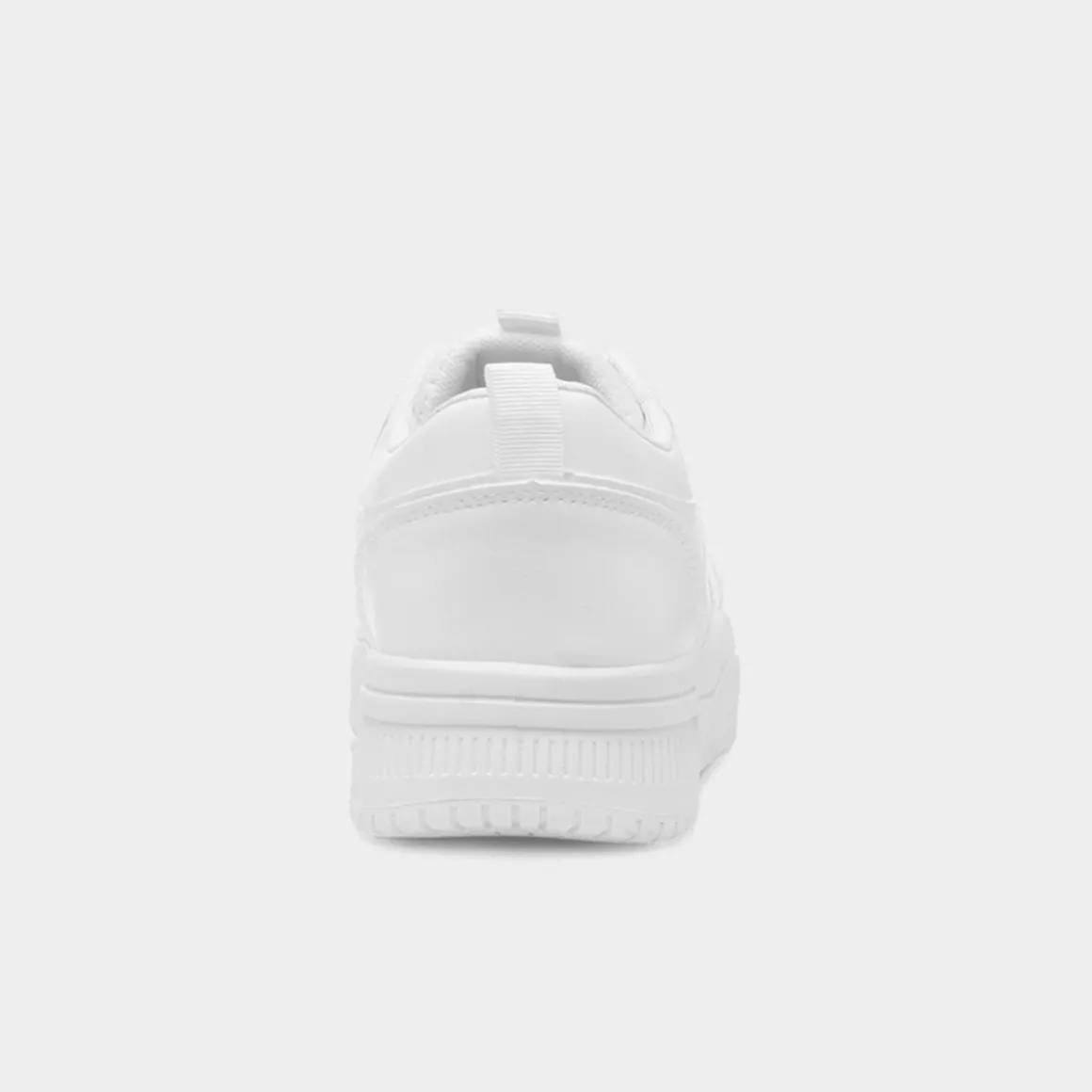 Krush Emily Womens White Lace Up Trainer