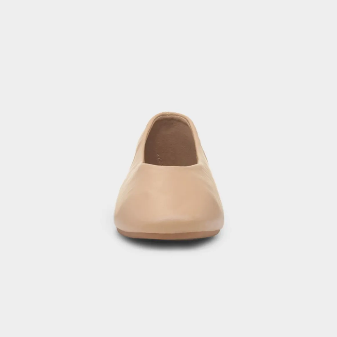 Krush Erin Womens Beige Ballerina