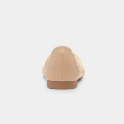 Krush Erin Womens Beige Ballerina