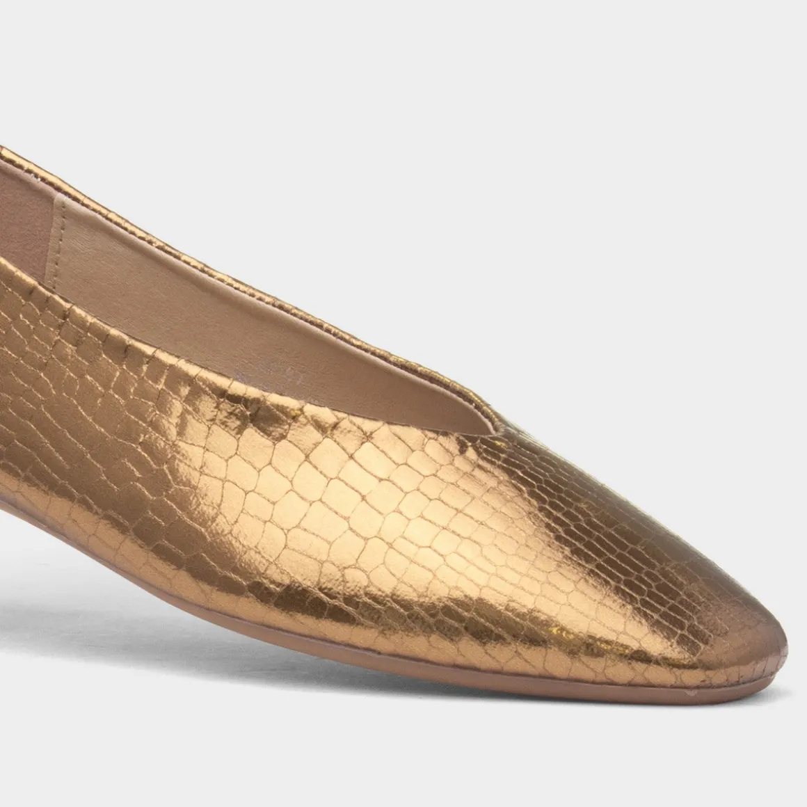 Krush Erin Womens Bronze Ballerina