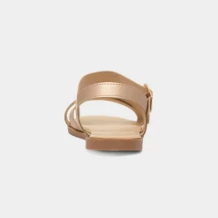 Krush Lottie Womens Rose Gold Wider Fit Sandal