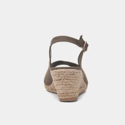 Krush Mae Womens Olive Wedge Sandal