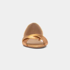 Krush Pam Womens Rose Gold Open Toe Shoe