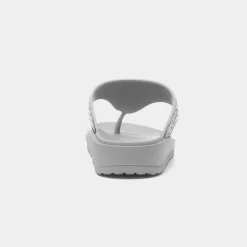 Krush Victoria Womens Grey Toe Post Sandal