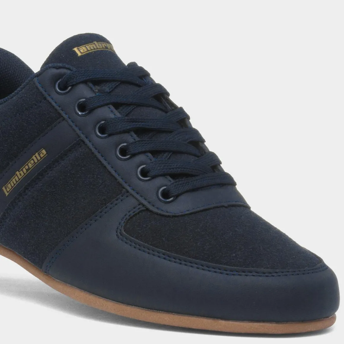 Lambretta Euro Mens Navy Lace Up Shoe