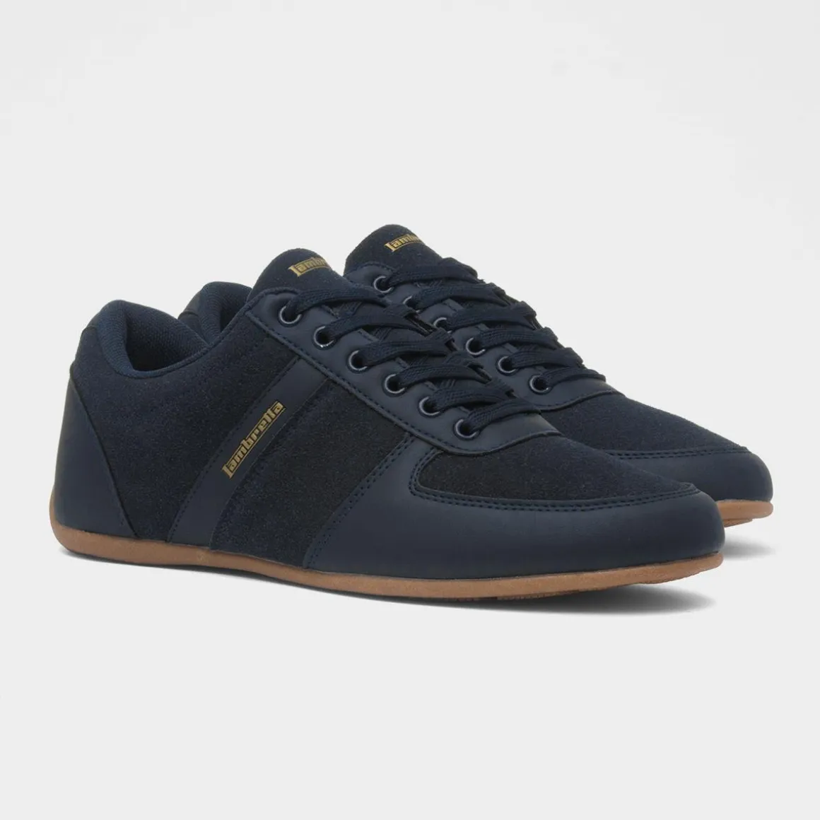 Lambretta Euro Mens Navy Lace Up Shoe