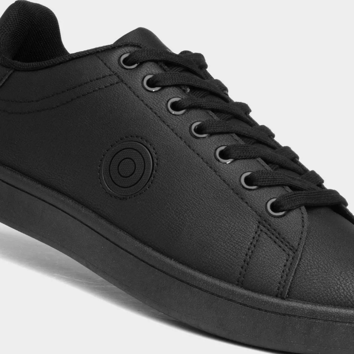 Lambretta Pinball Mens Black Lace Up Trainer