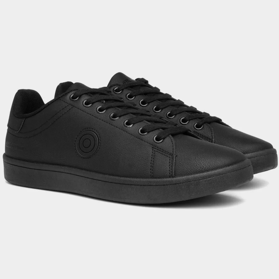 Lambretta Pinball Mens Black Lace Up Trainer