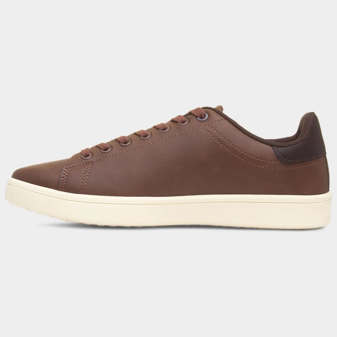 Lambretta Pinball Mens Tan Casual Trainer
