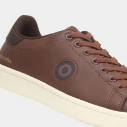 Lambretta Pinball Mens Tan Casual Trainer