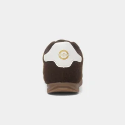 Lambretta Tackle Mens Chocolate Lace Up Trainer