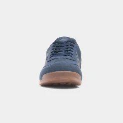 Lambretta Tackle Mens Navy Lace Up Trainer
