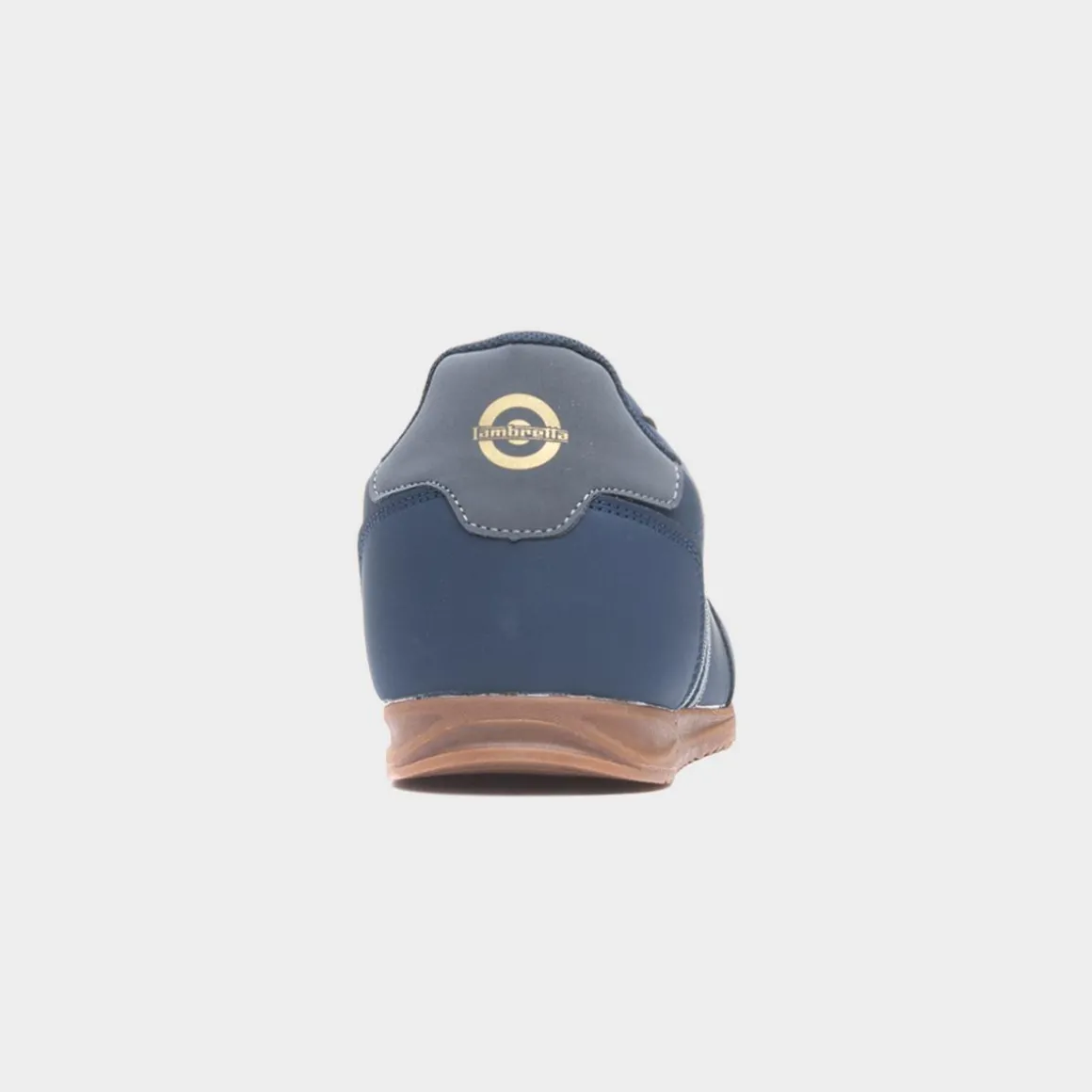 Lambretta Tackle Mens Navy Lace Up Trainer