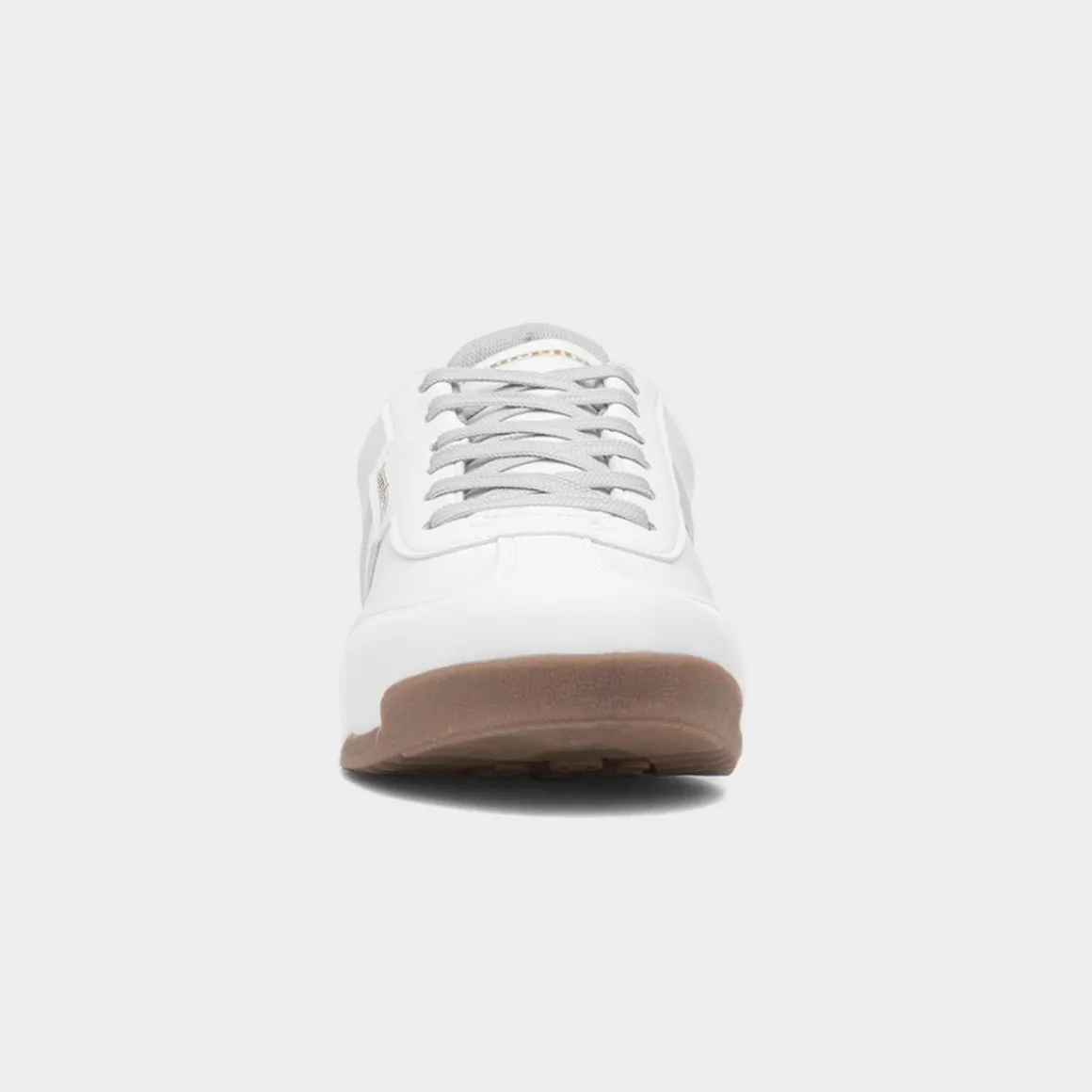 Lambretta Tackle Mens White Trainer