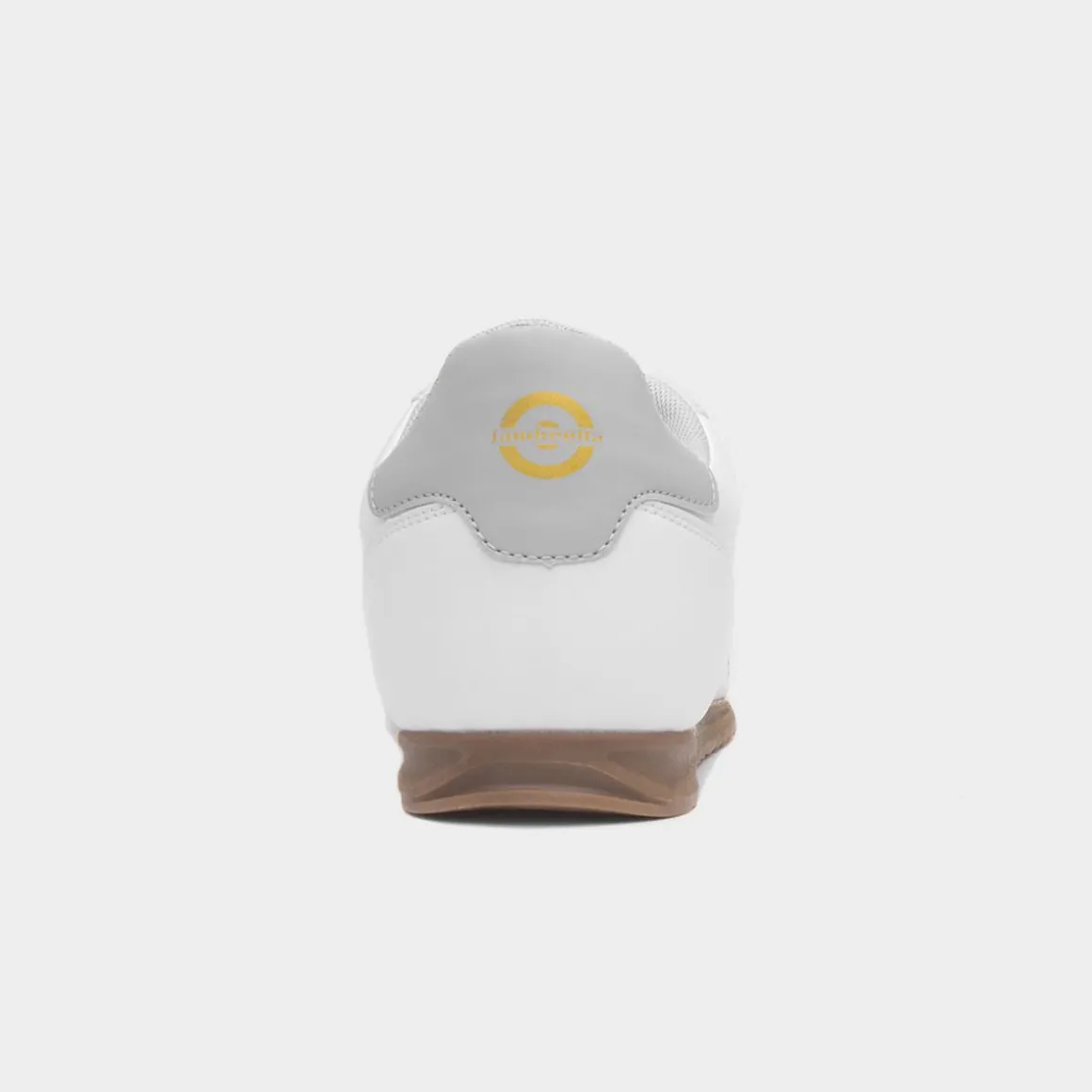 Lambretta Tackle Mens White Trainer