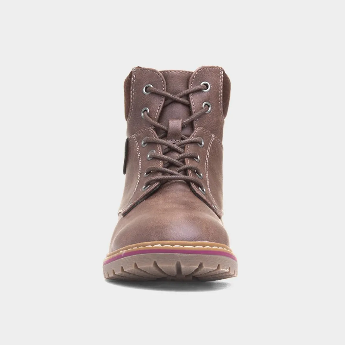 Lilley & Skinner Alberta Womens Brown Lace Up Boot