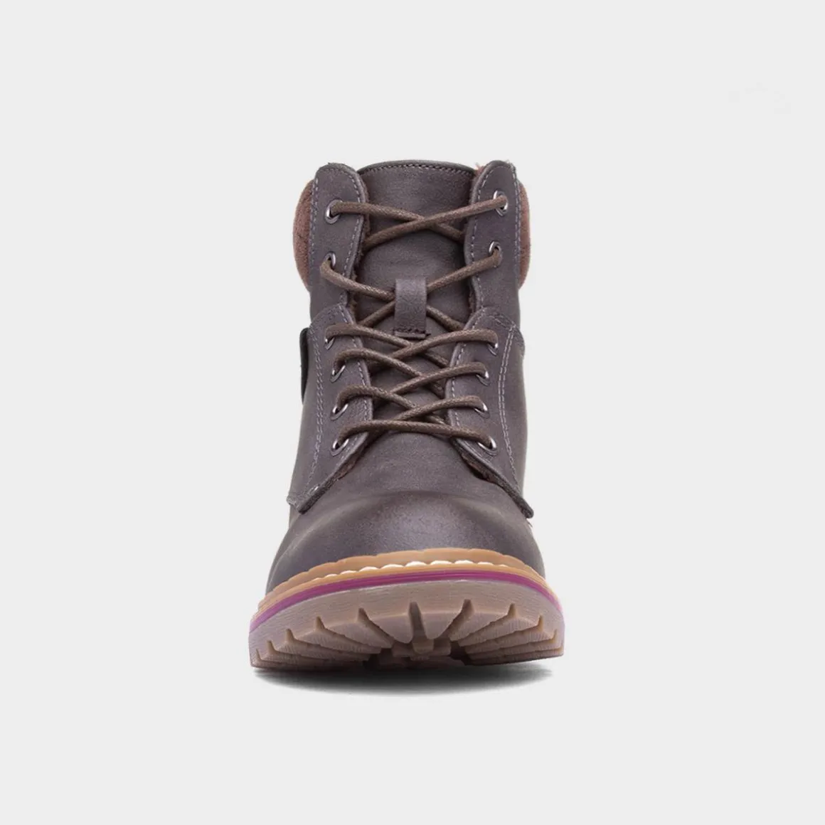 Lilley & Skinner Alberta Womens Grey Lace Up Boot