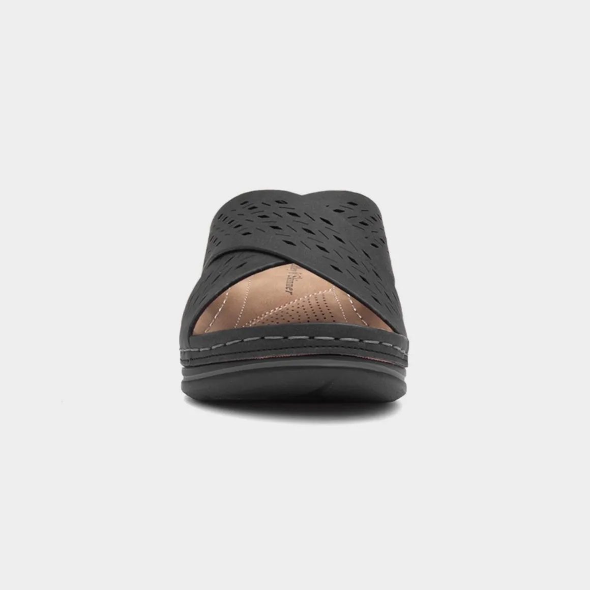 Lilley & Skinner Antigua Womens Black Mule Sandal