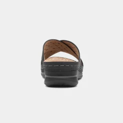 Lilley & Skinner Antigua Womens Black Mule Sandal