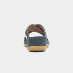 Lilley & Skinner Caicos Womens Navy Mule Sandal
