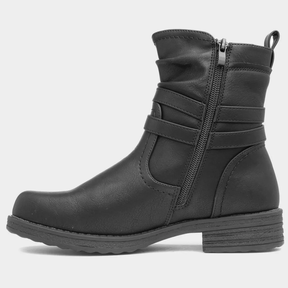 Lilley & Skinner Calgary Womens Black Ankle Boots