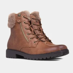 Lilley & Skinner Chile Womens Tan Ankle Boot