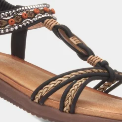 Lilley & Skinner Grenada Womens Black Sandal