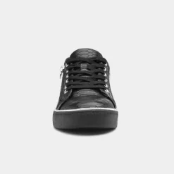 Lilley & Skinner Gym Womens Black Snake Print Shoe