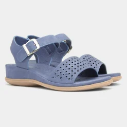 Lilley & Skinner Haiti Womens Blue Strappy Sandal