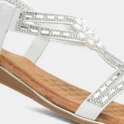 Lilley & Skinner Langkawi Womens White Sandal