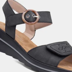 Lilley & Skinner Majorca Womens Black Sandal