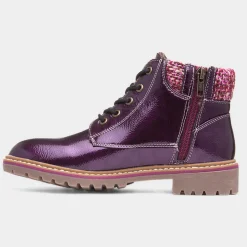 Lilley & Skinner Montreal Womens Purple Boot