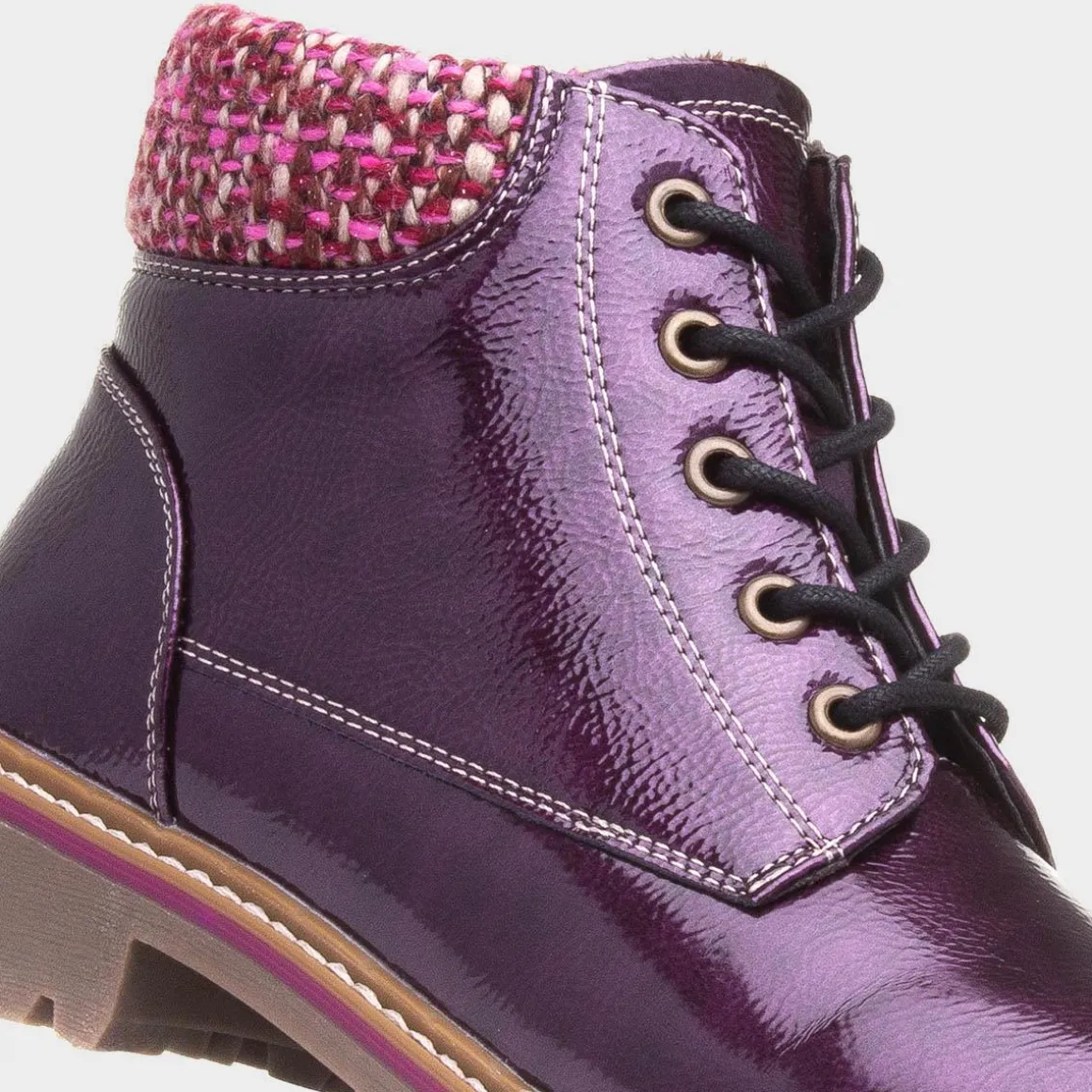 Lilley & Skinner Montreal Womens Purple Boot