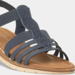 Lilley & Skinner Olbia Womens Blue Sandal